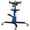 Blue, variant on M optimized 2-Plunger Transmission Jack, 1322 Lbs (3/5 Ton) Capacity 33.5"- 69" High Lifting Height, 2-Stage Hydraulic Telescopic Jack, Heavy Duty Floor Jack w/Foot Pedal, 360° Swivel Wheel