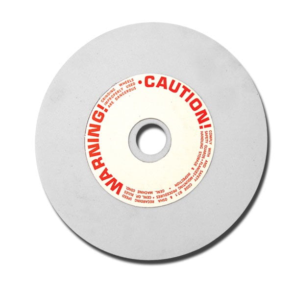 MoleMab 8" X 3/16" White Chisel Grinding Wheel