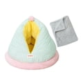 thumbnail image 2 of Cama para gatos Nido para gatos Cápsula suave y cálida Base antideslizante cómoda Linda casita para esconderse azul S, 2 of 9