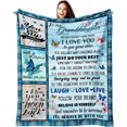 thumbnail image 1 of LHSHID Granddaughter Gifts Granddaughter Gifts from Grandma Grand Daughter Gifts from Grandma Granddaughter Birthday Gift Throw Blanket 50"x60", 1 of 7