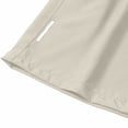 thumbnail image 6 of aohooy Mens Running Shorts Plus Size Quick Dry Workout Shorts Elastic Waist with Pockets for Gym Athletic Basketball Shorts Beige,XXXL, 6 of 9