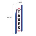 thumbnail image 6 of Vispronet Taxes Feather Flag Kit, 13.5' Flag with Pole Set and Ground Stake, 6 of 7