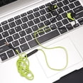 thumbnail image 4 of Green Earplugs with Memory Wire for Home Use Enhanced Sweat Resistance ABS PC Material, 4 of 8