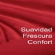 thumbnail image 4 of Juego de Sábanas Tacto Algodón King Size 4 Piezas Ultra Suaves y Frescas Color Rojo Kyuden Home, 4 of 6