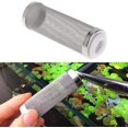thumbnail image 4 of Aquarium Filter Guard, Stainless Steel Shrimp Filter, Mesh Filter Guard Guard for Aquarium Percolator Protecting Fish Shrimp Inhalation, 16mm, 2pcs, 4 of 5