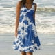 thumbnail image 2 of Vestido suelto de playa sin mangas con estampado informal de verano para vacaciones con estilo para mujer OAVQHLG3B Store  lin121212, 2 of 5