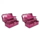thumbnail image 1 of 2X Caja de Almacenamiento de Herramientas para Manualidades y Color Rosa Brillante, Caja de Herramientas de Transporte Apilable de 3 , Caja de Costura, Organizador para Arte, 1 of 5