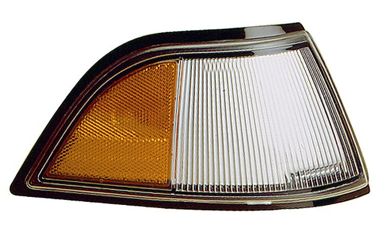 Evan-Fischer Corner Light Compatible with 1995-1999 Chevrolet Cavalier Plastic Clear & Amber Lens Driver Side 
