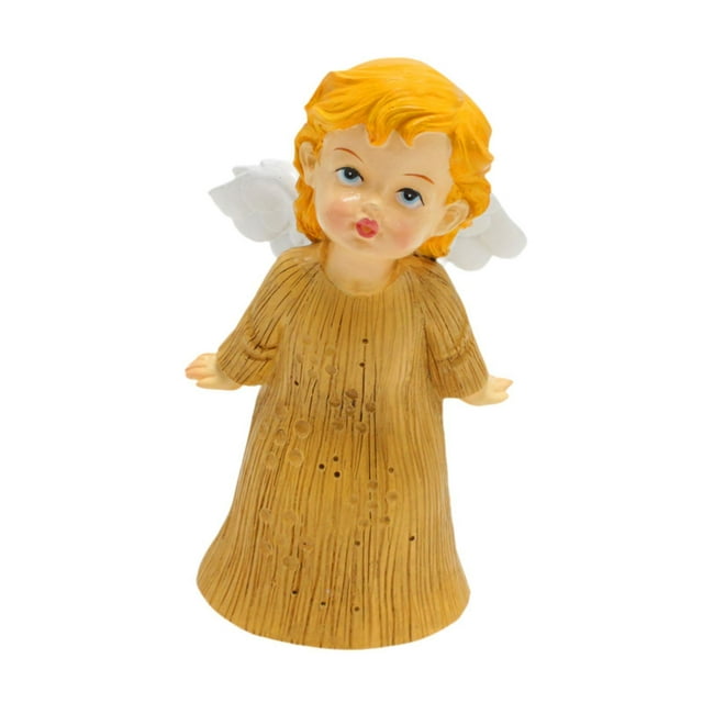 Figura de ángel, estatua coleccionable, colección, estatua de ángel, figura abstracta, artesanías para entrada, gabinetes, decoración de estantes