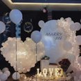 thumbnail image 4 of Amdohai Alphabet LEDs Light Standing Letters Sign with Bulbs Night Lamp Warm White Constant Bright Light Effect 2 * AA Cell Operated IP54 Water Resistance for Birthday Christmas Wedding Home Party Bar, 4 of 8