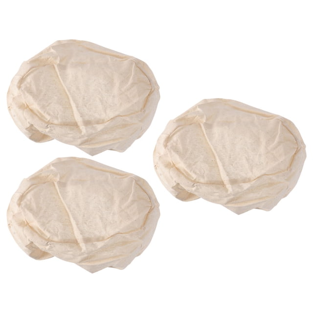 Miangastore 3Pcs Bread Baking Mat Oval Shape for Dessert Shop and Restaurant