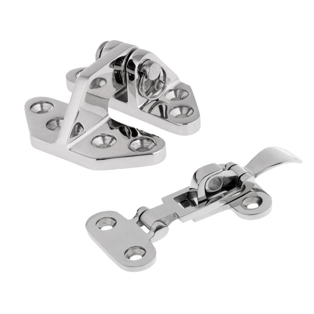 Pestillo Anti-traqueteo DYNWAVEMX de acero Inoxidable 316 para escotilla con pasador