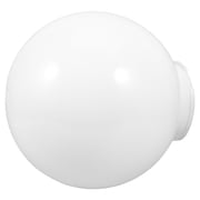 MERRYHAPY White Acrylic Lamp Shade Outdoor Round Globe Light Cover Replacement