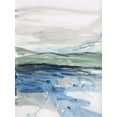 thumbnail image 2 of Baker, Bronwyn 25x32 White Modern Wood Framed Museum Art Print Titled - Lands End, 2 of 4