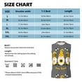 thumbnail image 6 of Fotbe Men's Bee Kind Print Men's Sleeveless Muscle Tank Tops Casual T-Shirts for Gym Workout Beach-XX-Large, 6 of 8