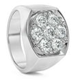 thumbnail image 2 of Pompeii 2Ct Diamond Men's Wedding Ring Anniversary Band in White, Yellow, or Rose Gold, 2 of 7