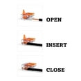 thumbnail image 3 of Wago 221-412 Connecteurs Compacts à 2 Conducteurs (Lot de 100), 3 of 8