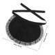 thumbnail image 5 of unbranded Delantal Con Encaje Y Bolsillos Negros Ideal Para Uso En Cafetería Y Cocina, 5 of 6