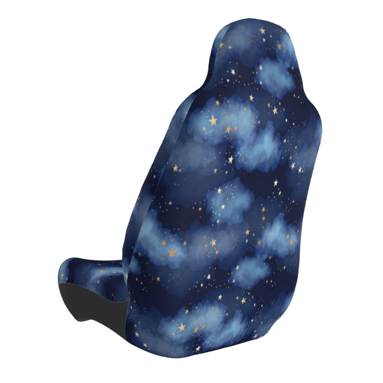 Naloa Starry Sky Car Seat Covers Universal Front Seat Coves for Car Accessories ,Padded Car Covers for Automotive, SUV, Truck, and Van