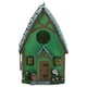 thumbnail image 1 of Casa de resina colgante para exteriores, nido para pájaros pequeño para jardín., 1 of 7