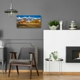 thumbnail image 5 of Epic Art 'Warm Morning Light in the Tetons' by Darren White, Acrylic Glass Wall Art, 24"x12", 5 of 8