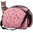 thumbnail image 2 of Bolsas multifunción para gatos, con estampado de flores, de goma EVA, portátil, plegable, para transportar perros y gatos, para viajar y acampar, 2 of 5