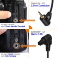 thumbnail image 3 of Camera Remote Control Wireless Shutter for Canon EOS RP, R6, ROS RP, Rebel T6, T7, T5, T3, SL2, 5D Mark II, 5d Mark iii, 5d Mark iv, 6D Mark II, 7d Mark i, 3 of 9