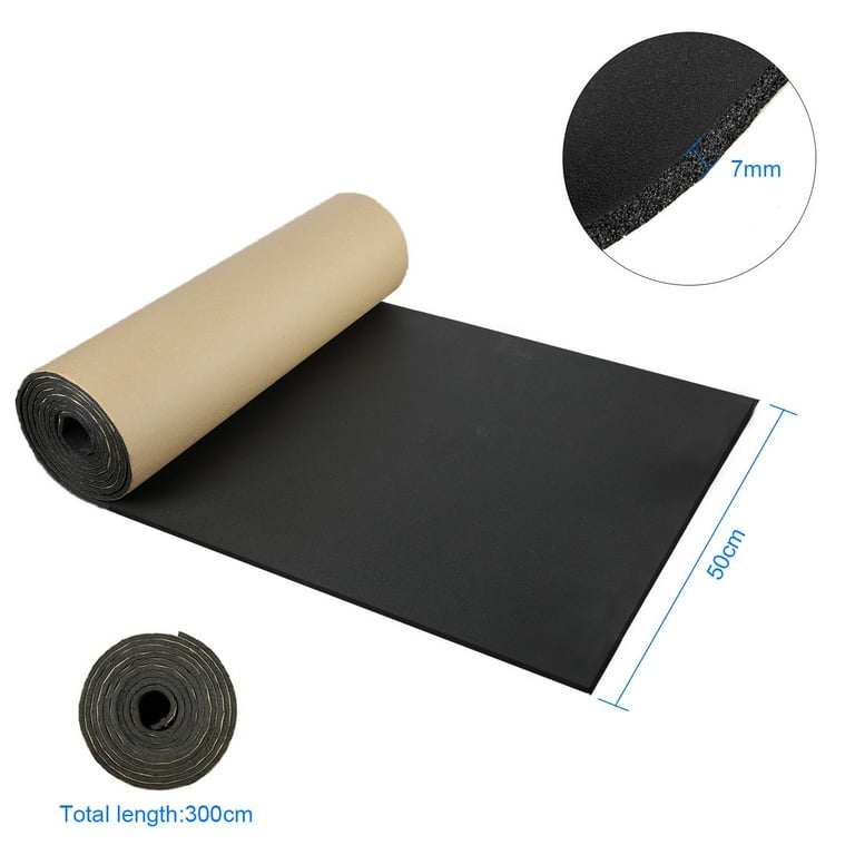 Hot Sale Factory Price1 Roll 3mm 5mm 8mm Car Acoustic Foam Rubber Sound  Insulation Mat Car Speakers Soundproofing Vibration Isol From  Familyflooring, $45.23