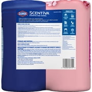 Clorox Scentiva Disinfecting Wipes, Value Pack, 75 Count Each, Pack of 2