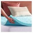 WANCQ 2" Cooling Gel Memory Foam Mattress Topper Eggcrate XL Full Queen