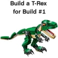 thumbnail image 4 of Paquete Creador de Dinosaurios, LEGO 3 en 1 con T-Rex, Triceratops y Pterodáctilo, 4 of 24