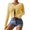 Yellow, variant on Aayomet Cardigan Sweaters for Women Vest College Style Pullover Sweater (Beige, L)
