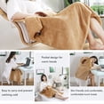 thumbnail image 4 of Electric Throw Blanket,5V USB Heated Blanket USB Heated Blanket Flannel Heated Blanket Ultimate Comfort, 4 of 8