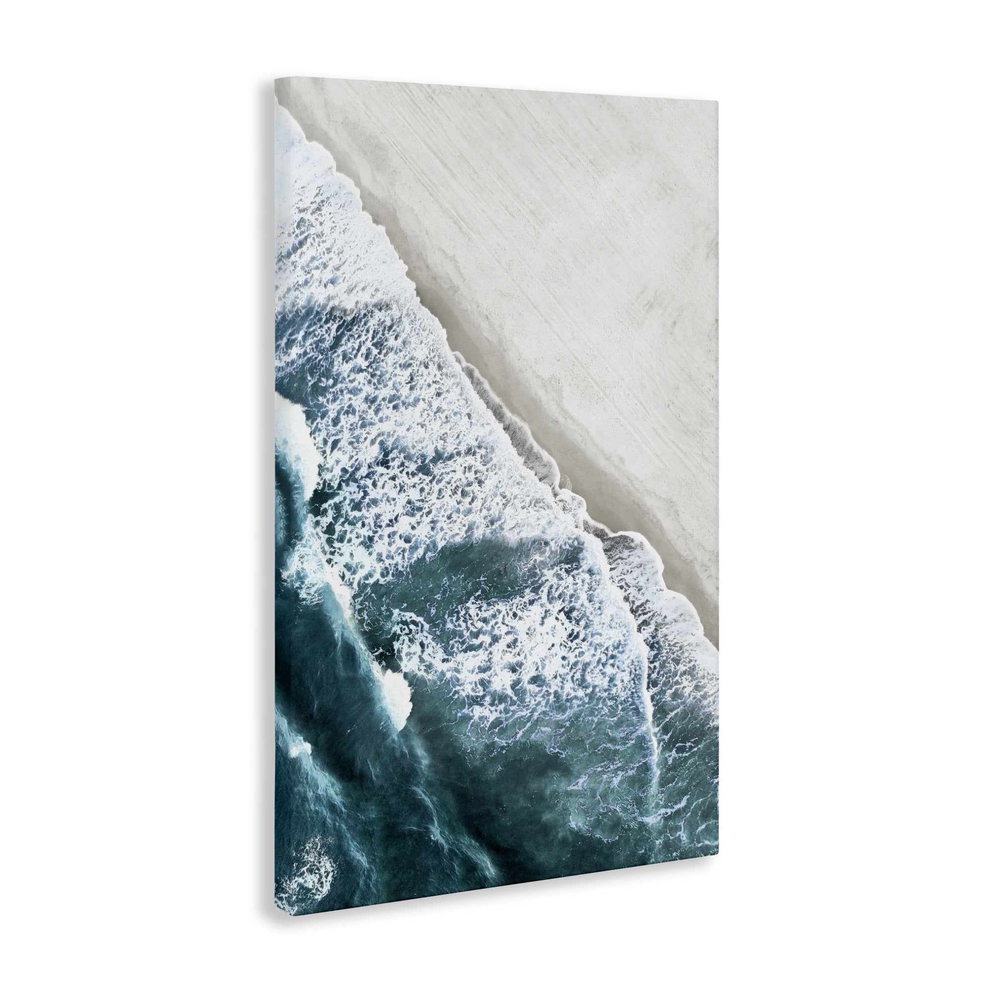 Stupell Industries Corolla Beach Breezy Shoreline Canvas Wall Art, design by Natalie Carpentieri