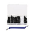 thumbnail image 4 of Rivets Fastener Kit, 100pcs Universal Exact Replacement Easy Store Trim Moulding Rivet  For Car Body Door, 4 of 8