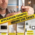 thumbnail image 6 of Energeaster14/3 NM-B White Cu Electrical Wire, 250 ft Length 600V with Ground, UL Listed, Heavy-Duty PVC Insulated Cable for Residential Indoor Wiring, 6 of 8