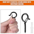 thumbnail image 5 of 20 Piece Storage Hook Hooks, Screw Hook, Heavy Duty Bracket, Mounting Hook, 5 of 5