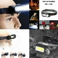 thumbnail image 1 of US 2-4 Pcs Headlamp Headlight Rechargeable Head Lamp Torch Flashlight Waterproof, 1 of 12