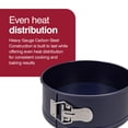 thumbnail image 3 of Zyliss 9-inch Nonstick Springform Cake Pan - Springform Pan and Cake Mold - Carbon Steel Pan - Roasting and Grilling Cookware - Baking and Cooking Pans for Oven - Dishwasher Safe - 9 inches, 3 of 7