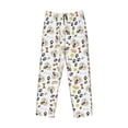 thumbnail image 4 of Xecao Labrador Retriever Dog Men's Straight Lounge Pajama Pants: The Ultimate in Comfortable Sleepwear, 4 of 9
