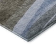 thumbnail image 3 of Addison Rugs Mayfield Premium Machine Washable Transitional Swirls Brown Rectangle Rug, 8' x 10', 3 of 6