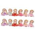 thumbnail image 4 of Cute Cartoon Keychain, 12pcs Doll Keyring Eco Friendly 4.7in Bright Colors  For Room Keys, 4 of 8