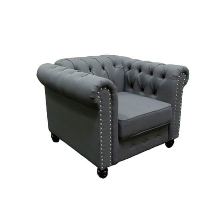 Best Master Furniture Venice Upholstered Chair - Klein (Best Furniture For Cuddling)