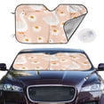 thumbnail image 4 of Goofa Geese and Flower Printed Car Windshield Sunshade,Foldable Reflective Sun Visor,UV Protection Heat Blocker Sunshade,Car Cooling Accessory-Small, 4 of 7