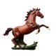 thumbnail image 1 of Estatua de caballo de pie Sunnimix estatuilla de caballo de resina marrón, 1 of 5