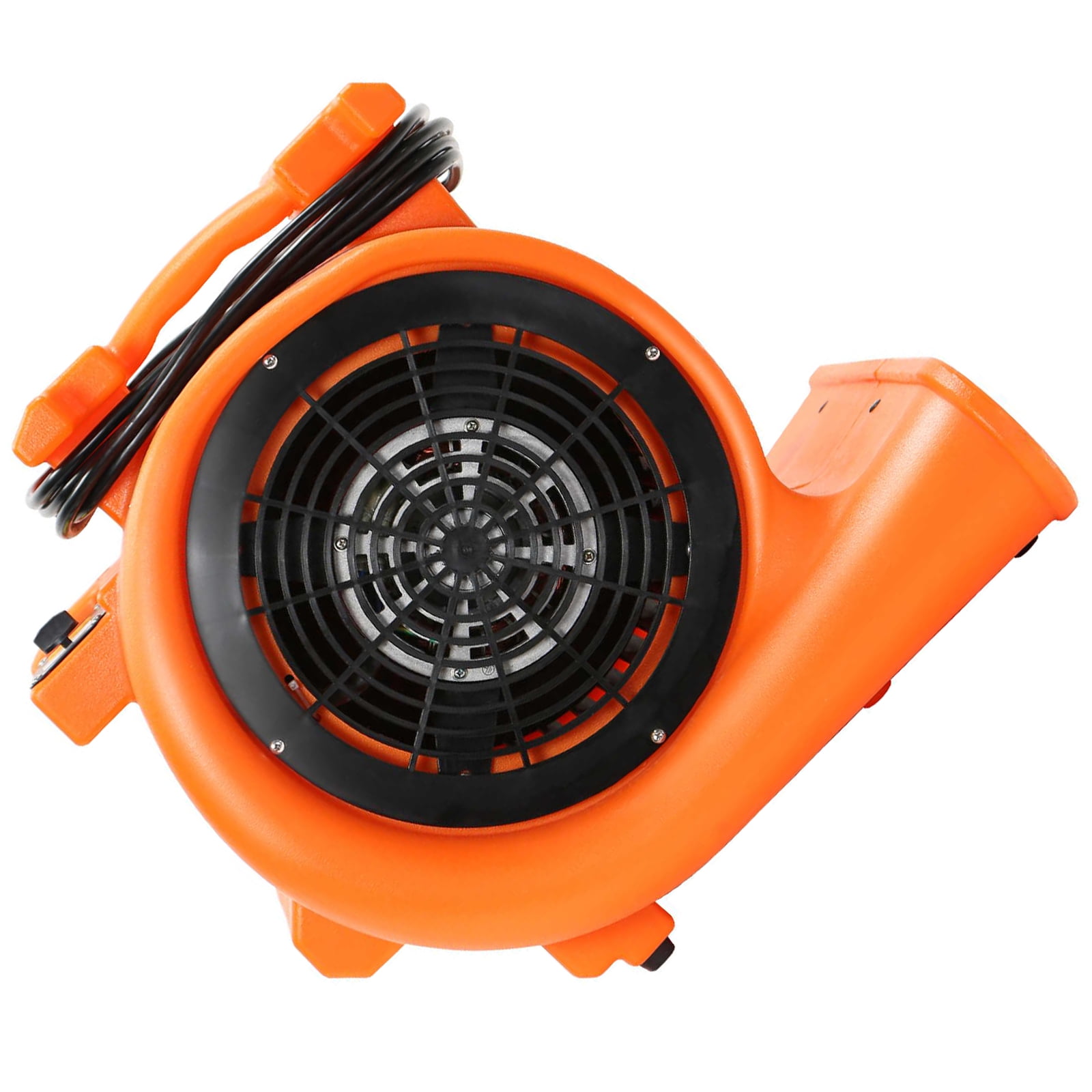 Dryser 6pk Air Mover Carpet Dryer 3 Speed 1 HP Industrial Floor Fan - Orange Stackable Carpet Drying Fan Floor Blower