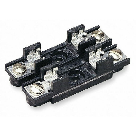 Eaton Bussmann Fuse Block,0 to 30A,Glass/Ceramic,2 Pole S-8301-2-R