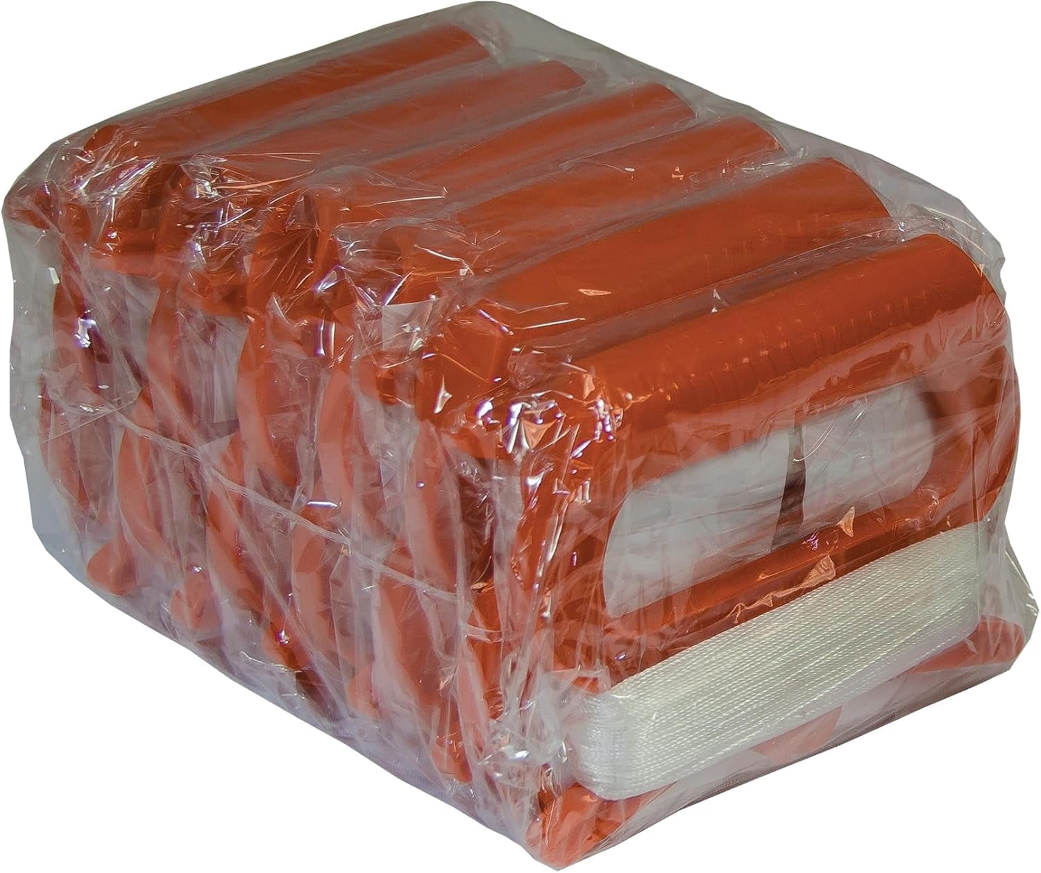 In the Breeze 3453 — 80 LB x 200' Braided Kite Line on Orange Handle - 12 PC - Kite Line Multi-Pack Great for Events, Classrooms