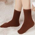 thumbnail image 3 of Calcetines de lana merino para hombre, extra gruesos, cálidos, para senderismo, botas cálidas de invierno, pesados y suaves Zhivalor  CPB-YY73-3, 3 of 5