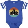 thumbnail image 3 of Inktastic Snowmobile Retro Sunset Boys or Girls Baby Bodysuit, 3 of 5